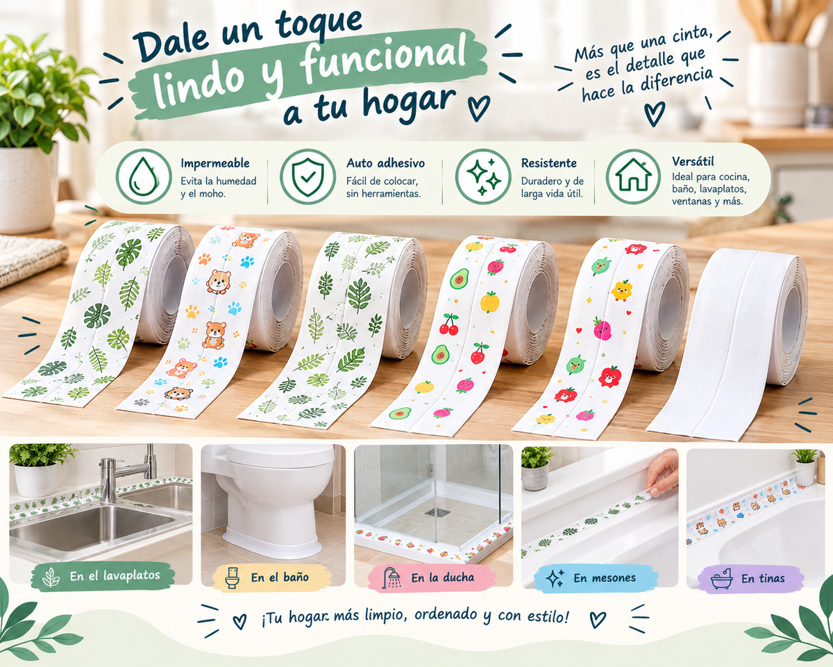 Cinta Selladora Impermeable